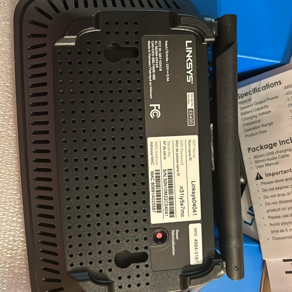 Linksys Dual Band WiFi 5 Router. - Picture 4 of 4